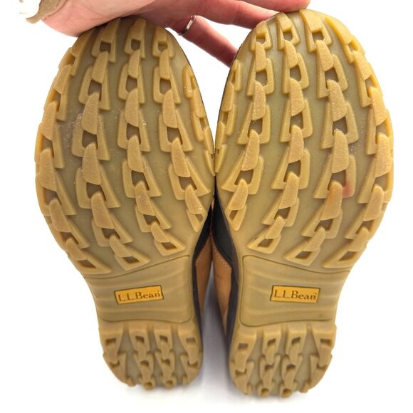 LL Bean Mens 12M Brown Leather Primaloft Storm Chaser Winter Duck Boots TEK 2.0 - Picture 16 of 16